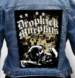 dropkick murphys 9 - Photo Quality Printed Back Patch