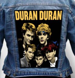 duran duran 10 - Photo Quality Printed Back Patch