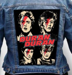 duran duran 2 - Photo Quality Printed Back Patch