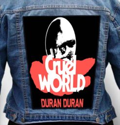 duran duran 4 - Photo Quality Printed Back Patch