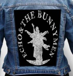 echo & the bunnymen 2 - Photo Quality Printed Back Patch