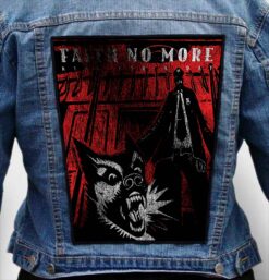 faith no more 10 - Photo Quality Printed Back Patch