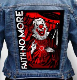 faith no more 14 - Photo Quality Printed Back Patch