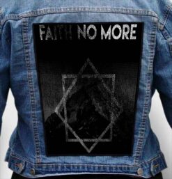 faith no more 2 - Photo Quality Printed Back Patch