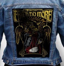 faith no more 20 - Photo Quality Printed Back Patch