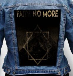 faith no more 3 - Photo Quality Printed Back Patch
