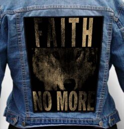 faith no more 5 - Photo Quality Printed Back Patch