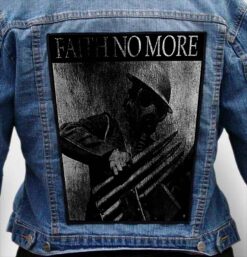 faith no more 6 - Photo Quality Printed Back Patch