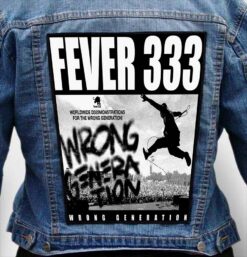 fever 333 1 - Photo Quality Printed Back Patch