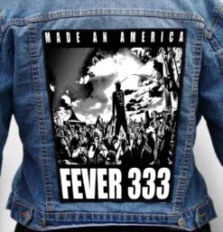 fever 333 12 - Photo Quality Printed Back Patch