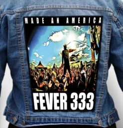 fever 333 14 - Photo Quality Printed Back Patch