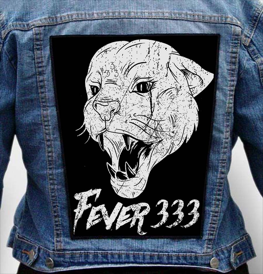 fever 333 16 - Photo Quality Printed Back Patch