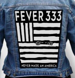 fever 333 9 - Photo Quality Printed Back Patch