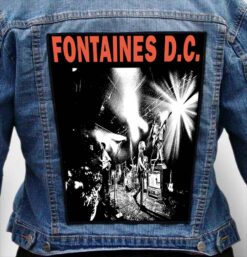 fontaines dc 1 - Photo Quality Printed Back Patch