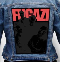 fugazi 1 - Photo Quality Printed Back Patch