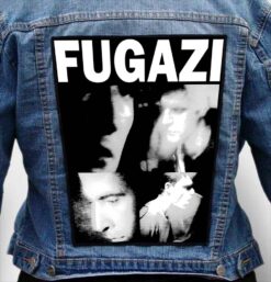 fugazi 10 - Photo Quality Printed Back Patch