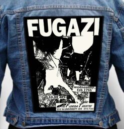 fugazi 11 - Photo Quality Printed Back Patch