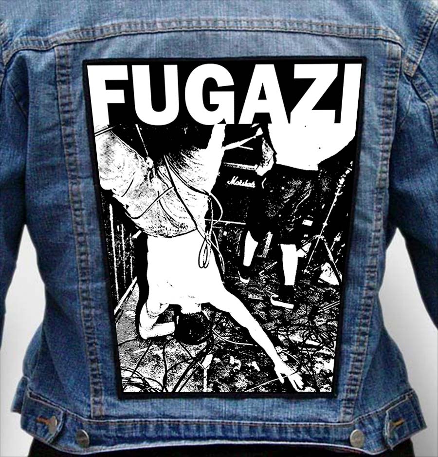 fugazi 3 - Photo Quality Printed Back Patch