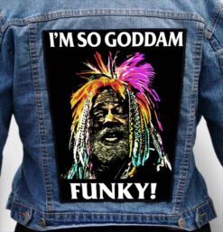 funkadelic 1 - Photo Quality Printed Back Patch