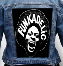 funkadelic 7 - Photo Quality Printed Back Patch