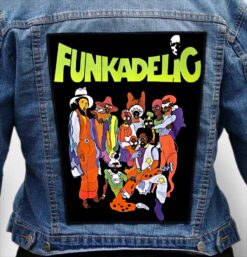 funkadelic 9 - Photo Quality Printed Back Patch