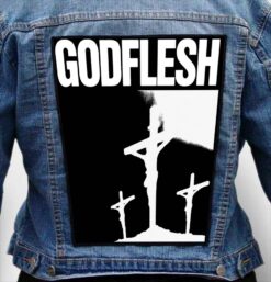 godflesh 3 - Photo Quality Printed Back Patch