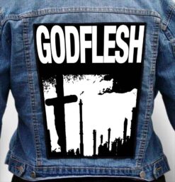 godflesh 9 - Photo Quality Printed Back Patch