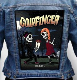 goldfinger 10 - Photo Quality Printed Back Patch