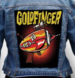 goldfinger 12 - Photo Quality Printed Back Patch