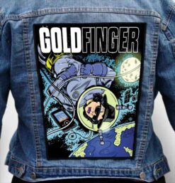 goldfinger 13 - Photo Quality Printed Back Patch
