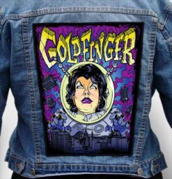 goldfinger 14 - Photo Quality Printed Back Patch