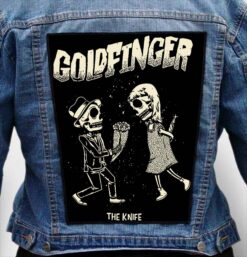 goldfinger 15 - Photo Quality Printed Back Patch