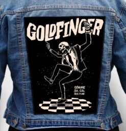 goldfinger 16 - Photo Quality Printed Back Patch