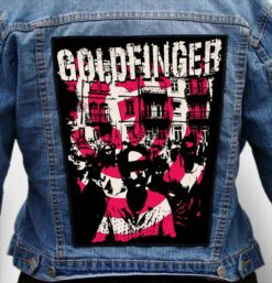 goldfinger 3 - Photo Quality Printed Back Patch