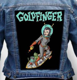 goldfinger 4 - Photo Quality Printed Back Patch
