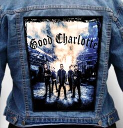 good charlotte 10 - Photo Quality Printed Back Patch