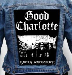 good charlotte 12 - Photo Quality Printed Back Patch