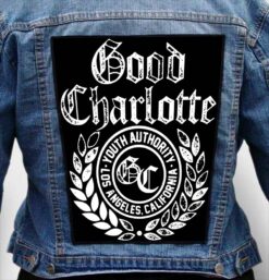 good charlotte 15 - Photo Quality Printed Back Patch