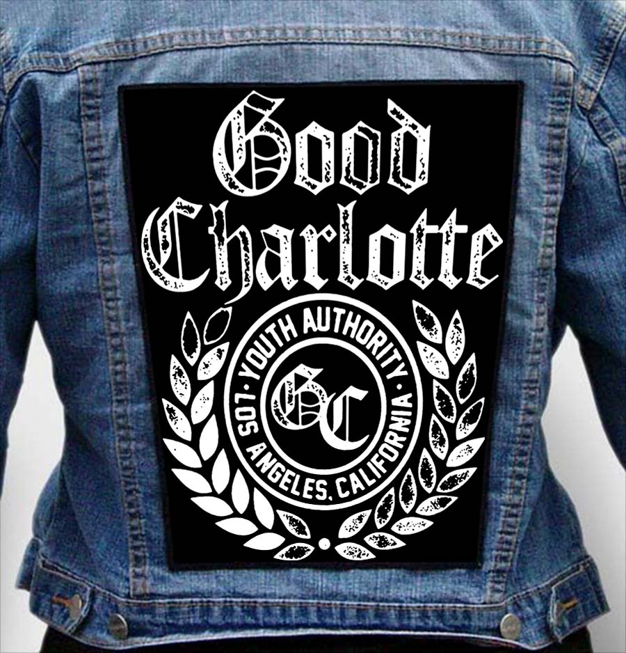 good charlotte 15 - Photo Quality Printed Back Patch