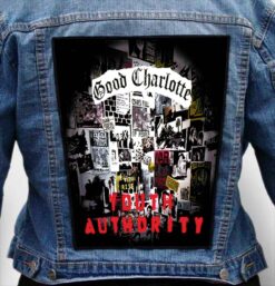 good charlotte 9 - Photo Quality Printed Back Patch