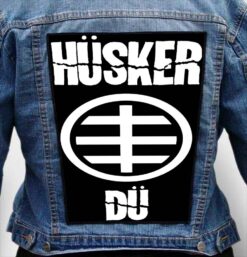 husker du 1 - Photo Quality Printed Back Patch