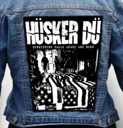 husker du 11 - Photo Quality Printed Back Patch