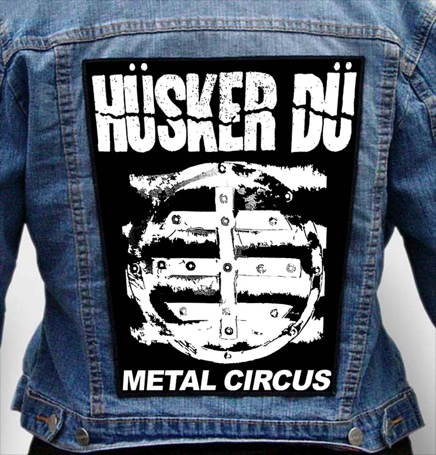 husker du 21 - Photo Quality Printed Back Patch