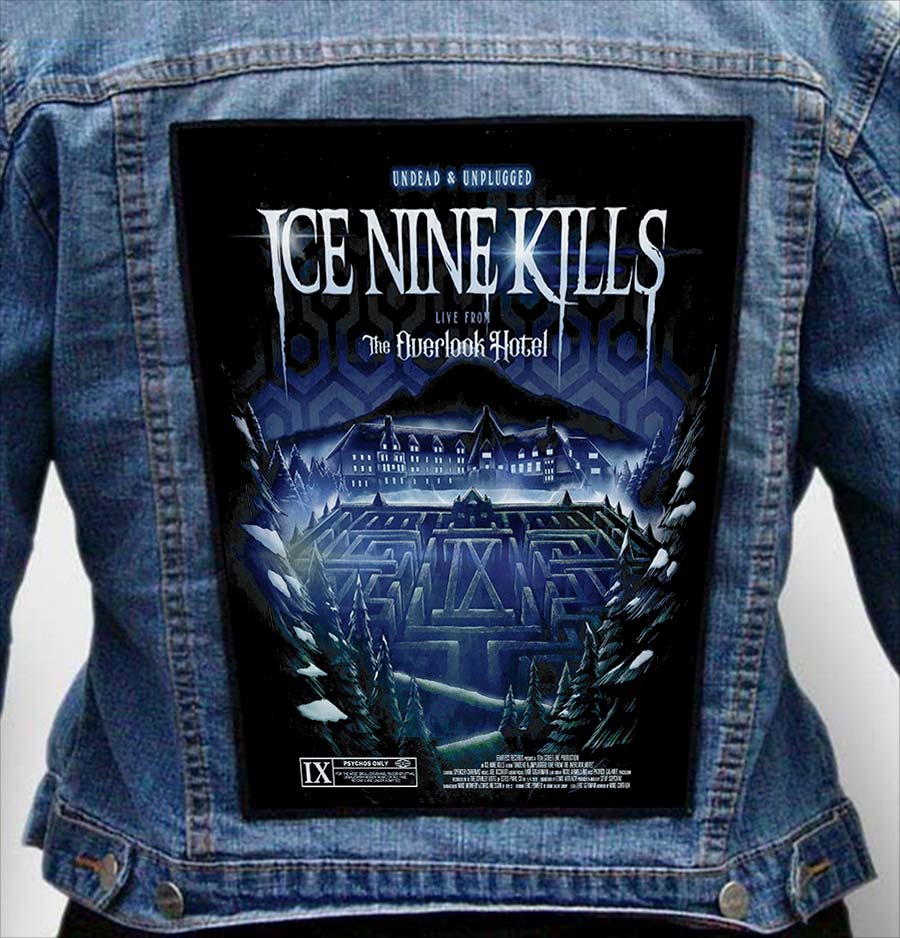 ice nine kills 19 - Photo Quality Printed Back Patch