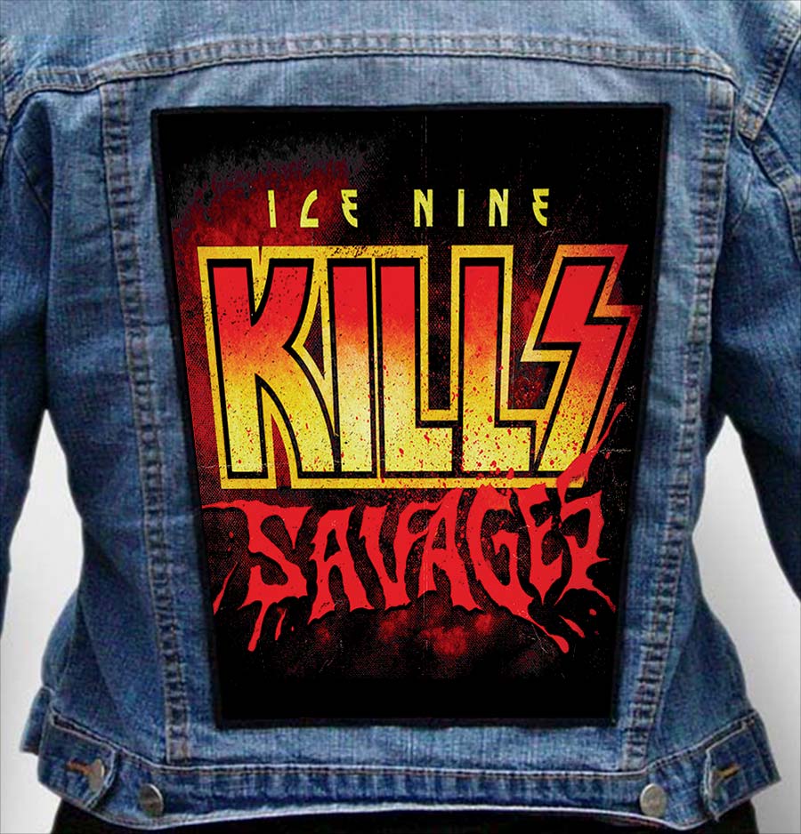 ice nine kills 20 - Photo Quality Printed Back Patch