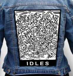 idles 16 - Photo Quality Printed Back Patch
