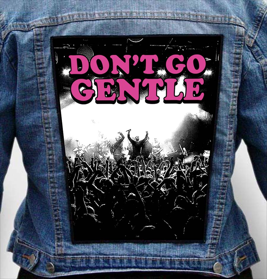 idles 18 - Photo Quality Printed Back Patch