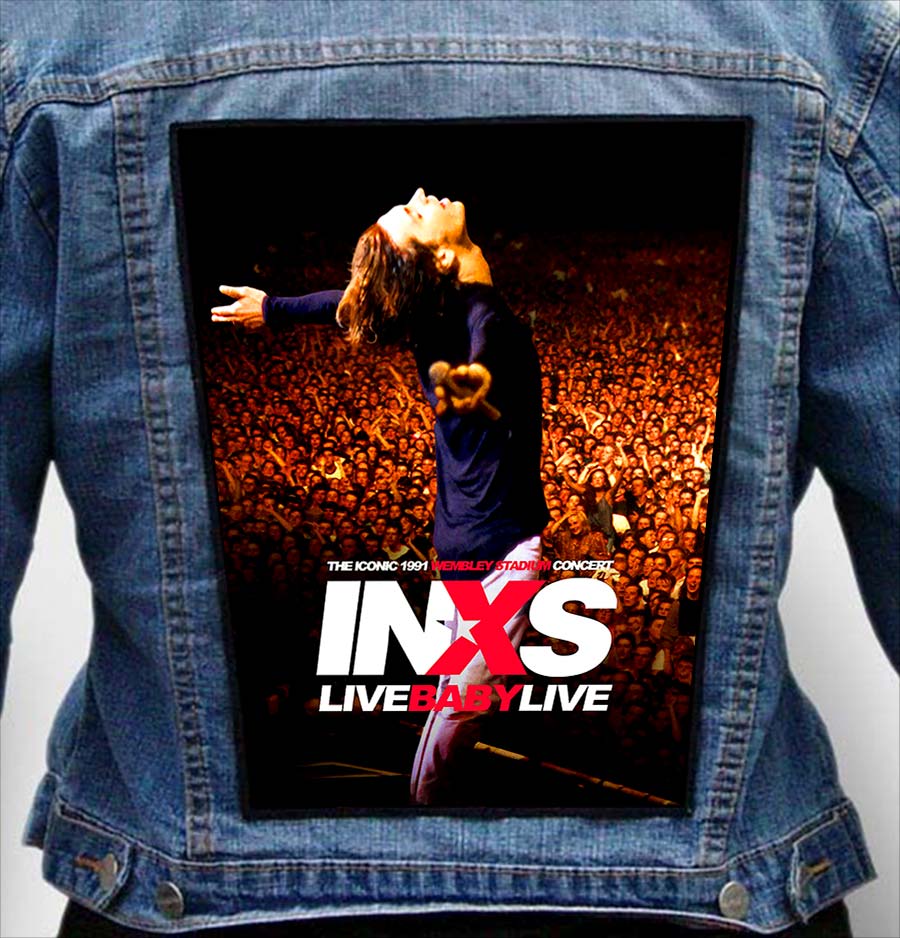 inxs 2 - Photo Quality Printed Back Patch