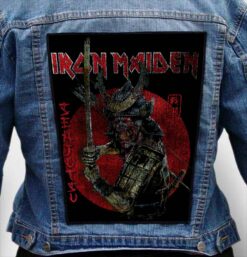iron maiden 1 - Photo Quality Printed Back Patch