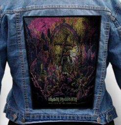 iron maiden 12 - Photo Quality Printed Back Patch